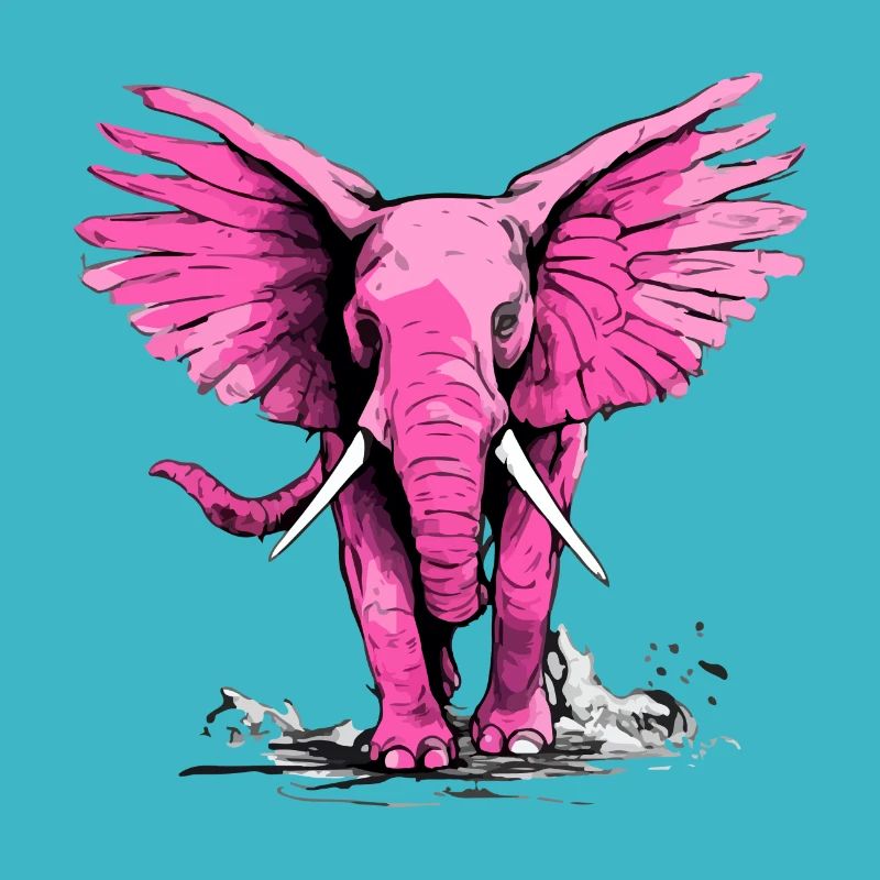 Lolo the pink elephant