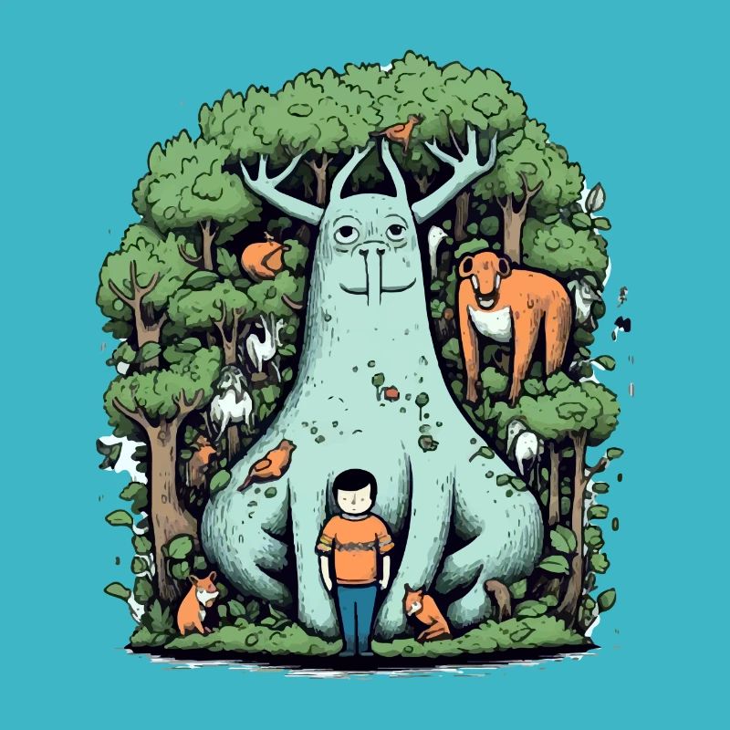 Seb et le roi de la forêt