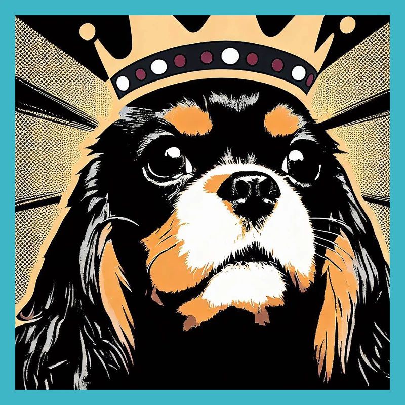 Cavalier King Charles Spaniel Pop Art