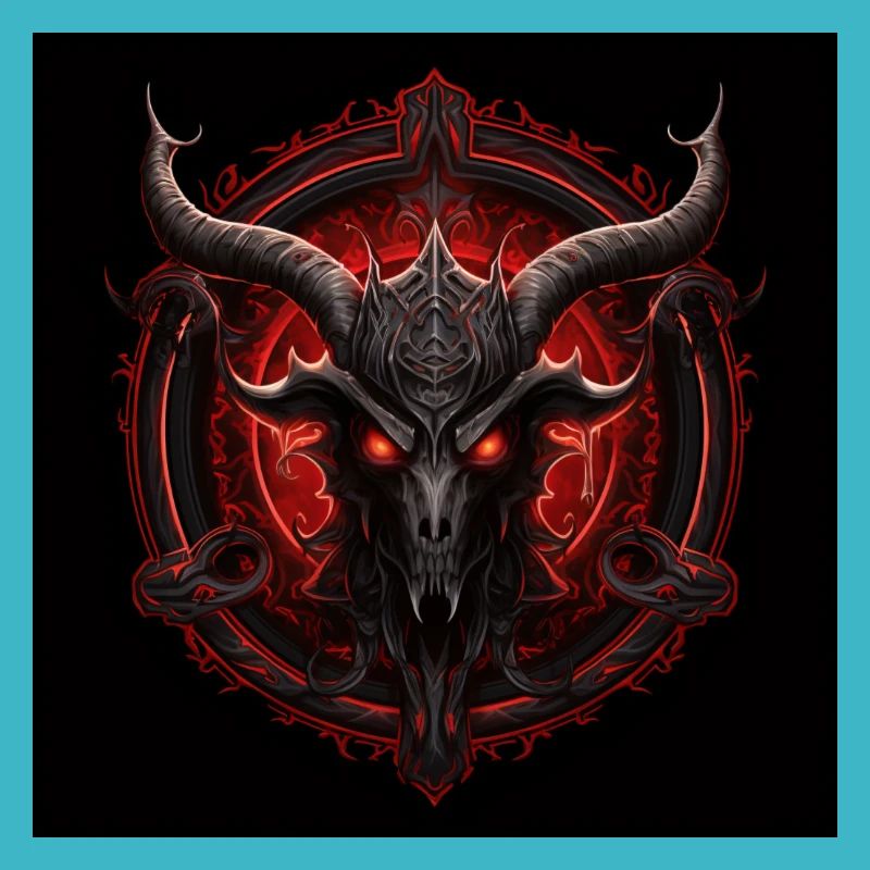 Demon Hunter Devils Horn Metal