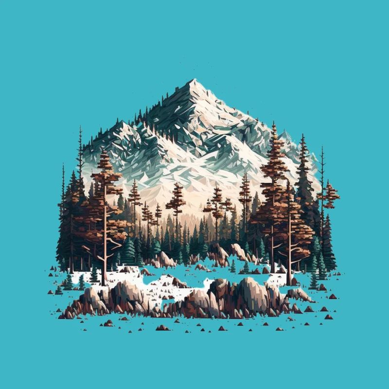 schöne Berglandschaft