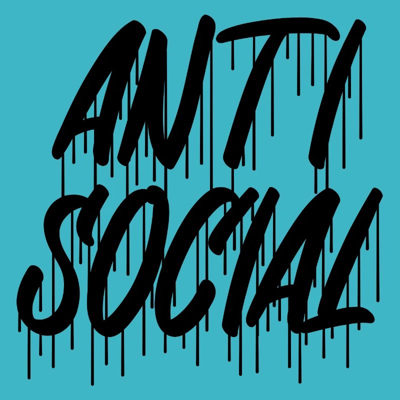Anti Social Graffiti Logo Design