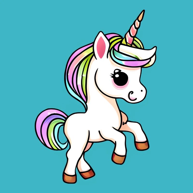 Einhorn Fabeltier Einhörner Mädchen