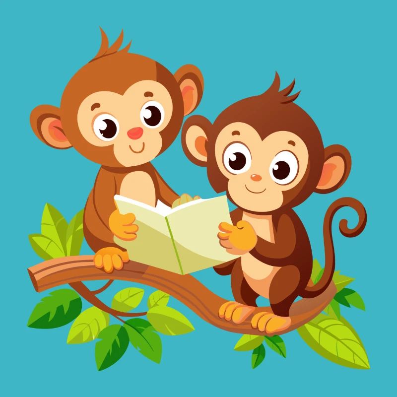 Jungle Junior: Playful Monkey Adventure