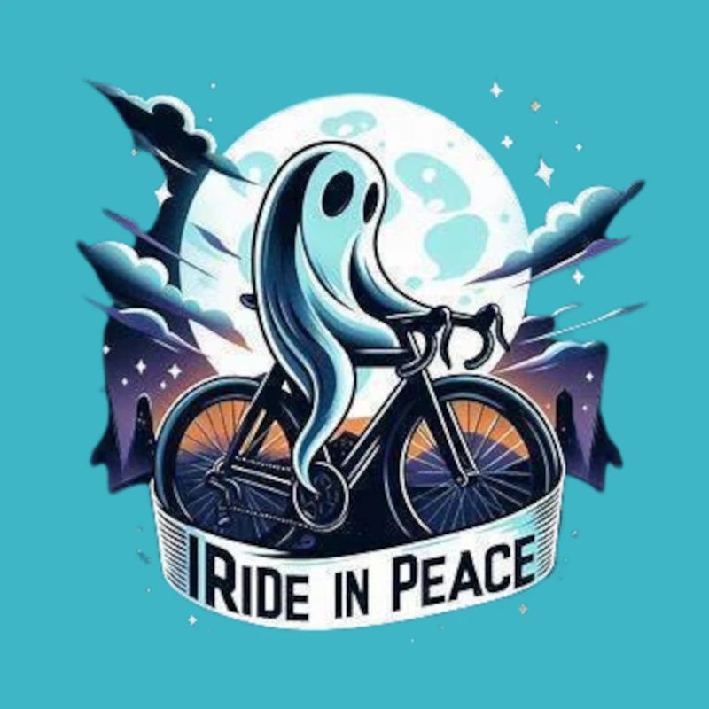 Ghostly Cyclist Night Ride