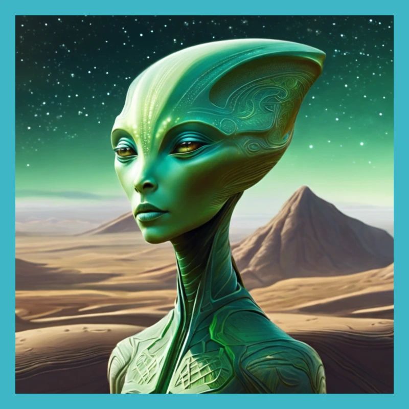 Green Alien