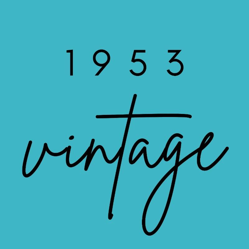 Anniversaire 1953 vintage