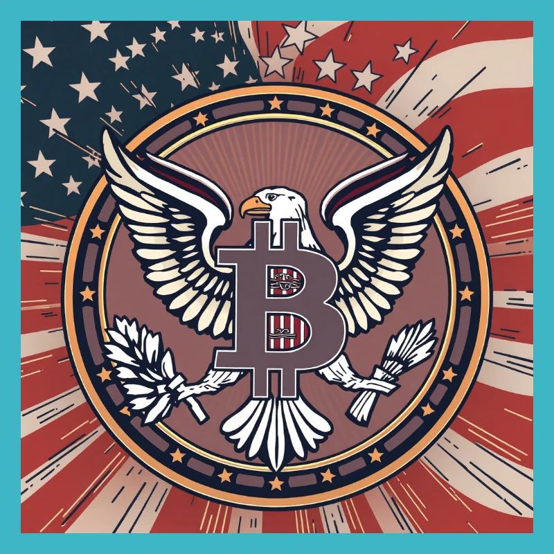 Bitcoin, USA, eagle