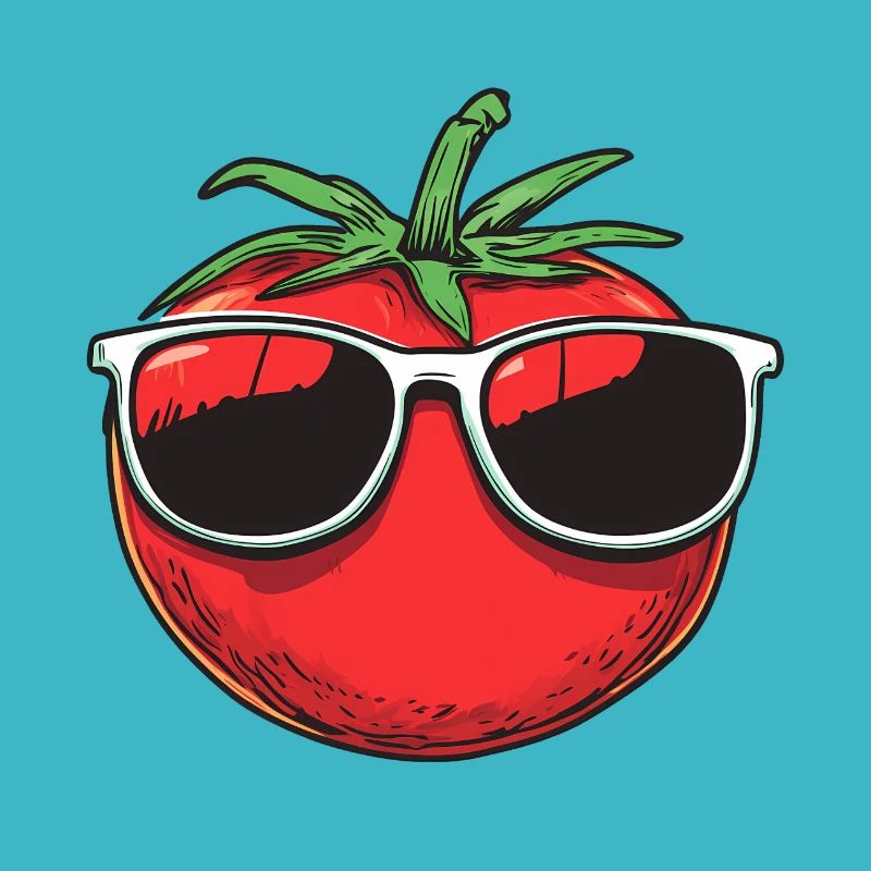 Lunettes de soleil tomate été