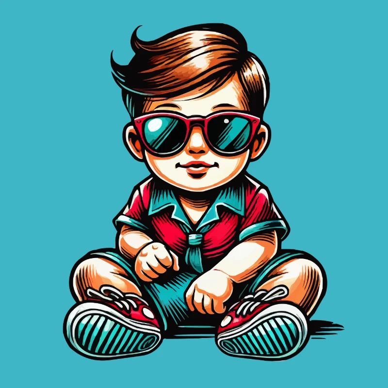 Lunettes de soleil pour bébé Comic