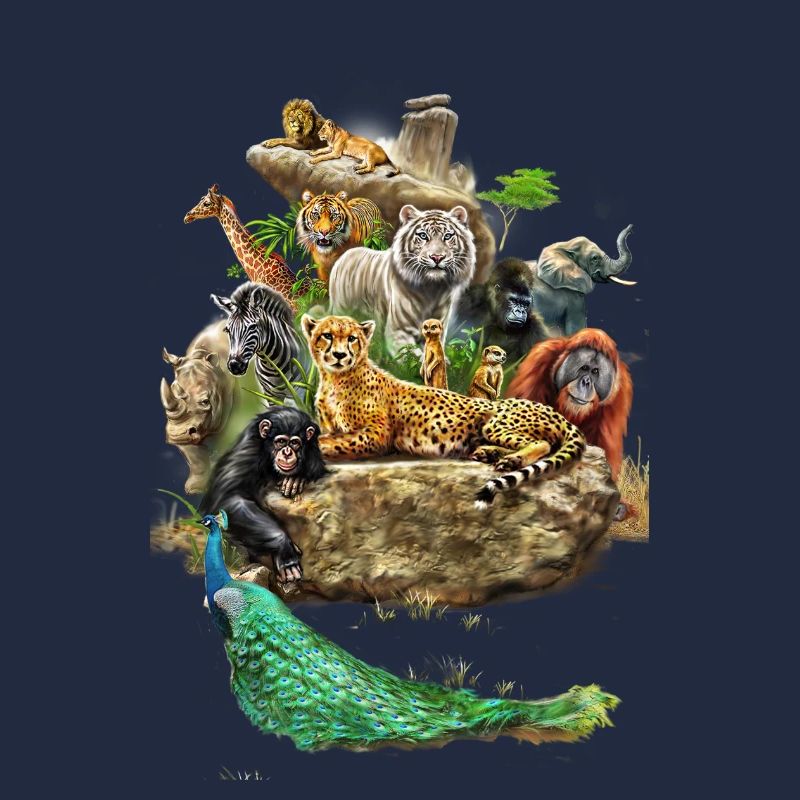 Zoo animals animals design