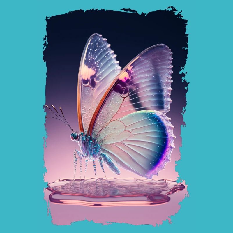 Melting butterfly