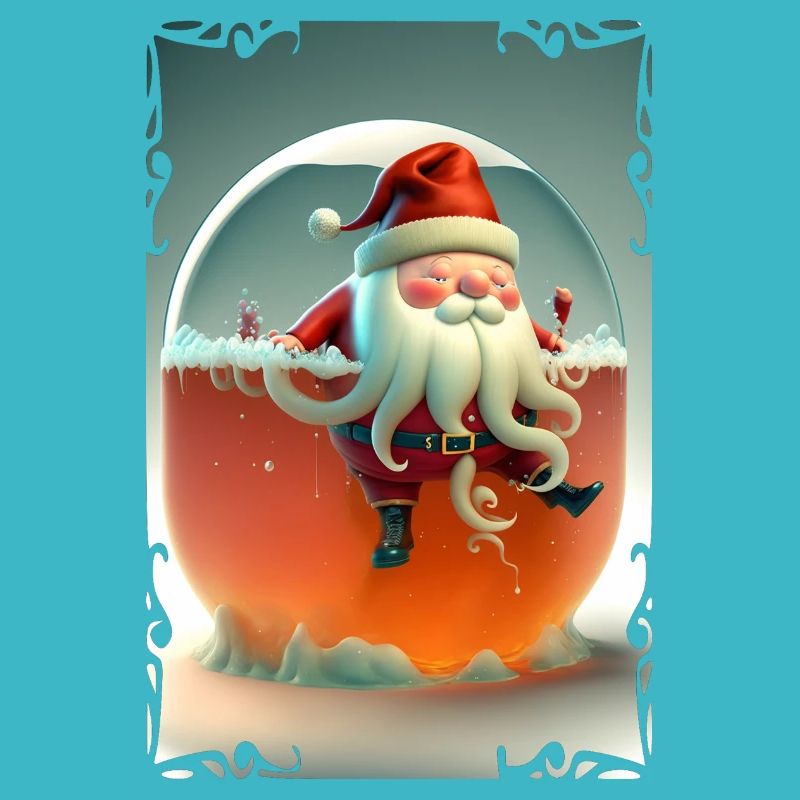 Weihnachtsmann-Gelee