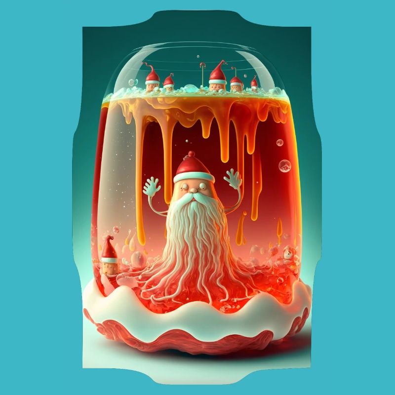 Gelee-Weihnachtsmann