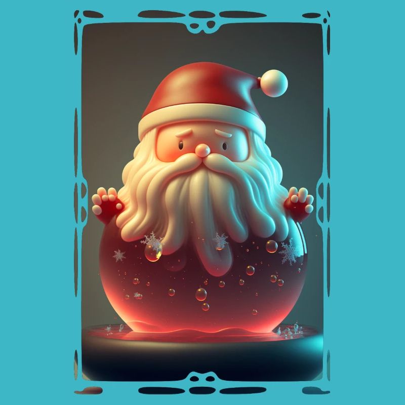 Weihnachtsmann-Gelee