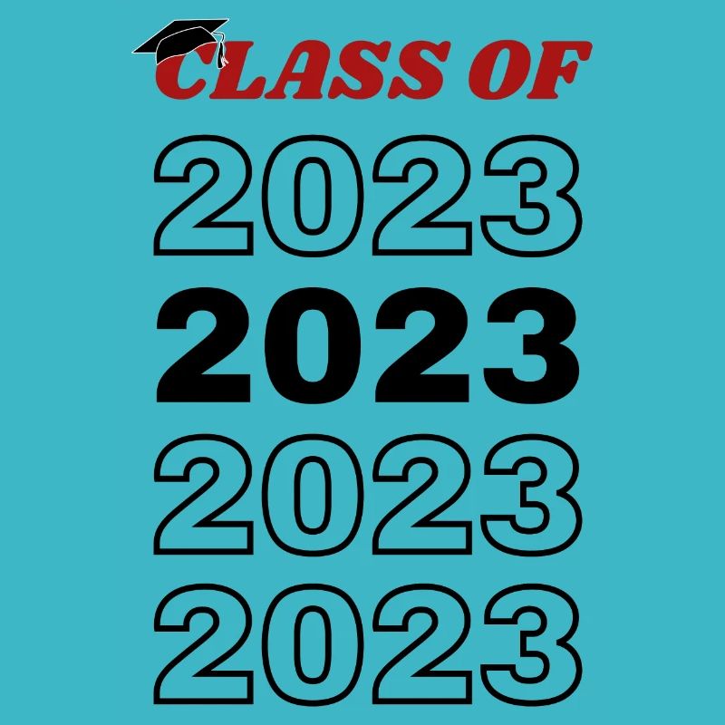 Abschlussklasse 2023 rot