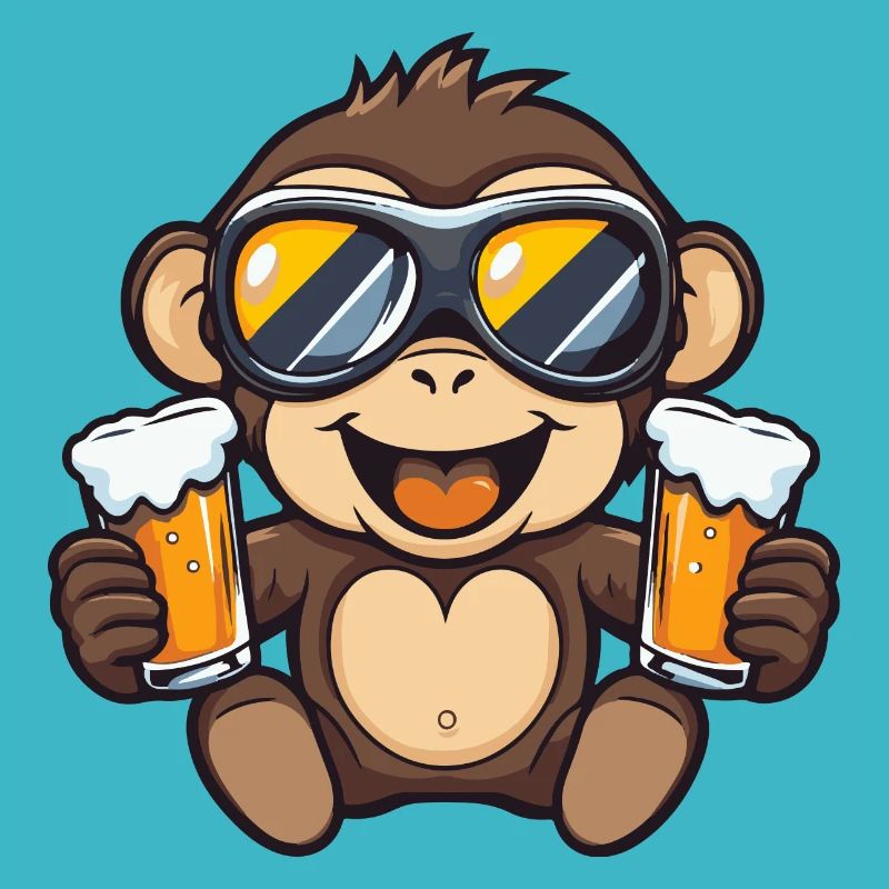 Affe Ski Bier