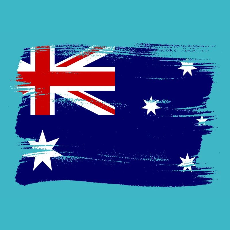 Drapeau de l’Australie sous le drapeau australien
