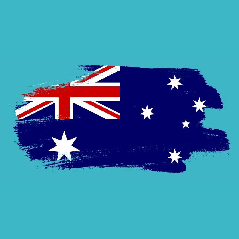 Drapeau de l’Australie sous le drapeau australien
