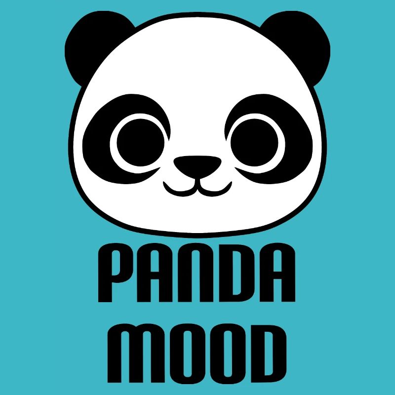 Panda Mood : Niedliche Panda Illustration