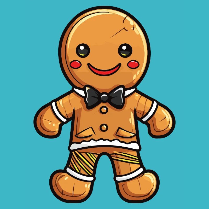 Gingerbread Biscuit Christmas Baking