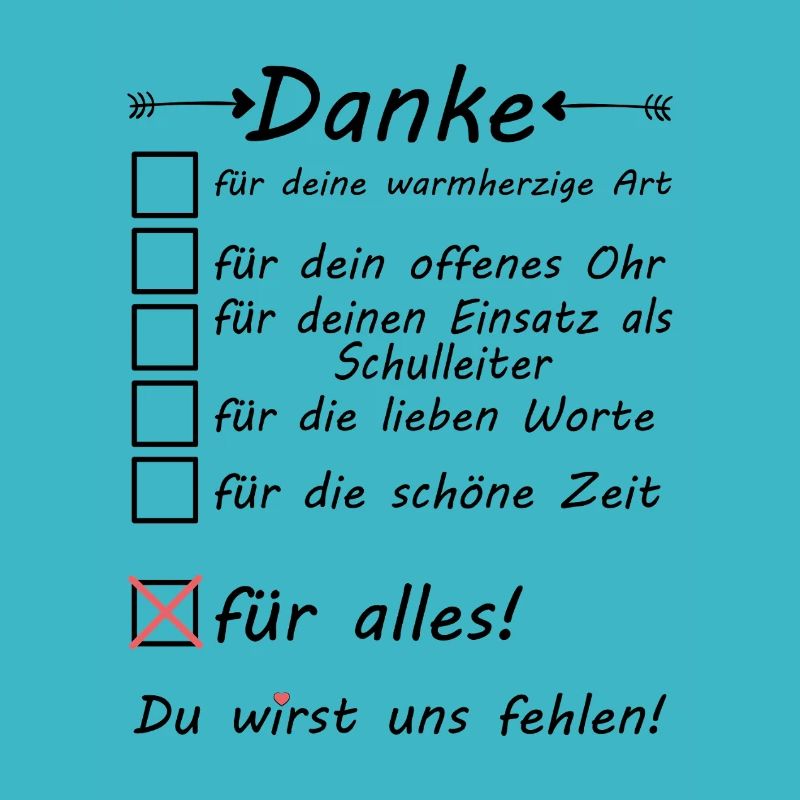 Abschiedsgeschenk Abschied Schulleiter