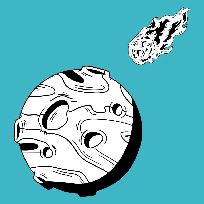 Planète et comète
