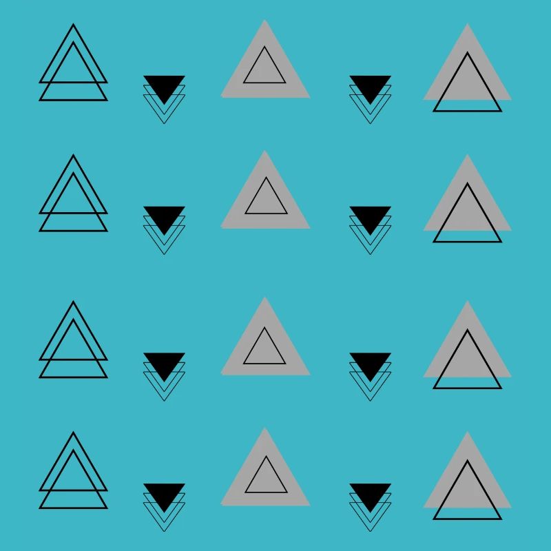 Géométrie Moderne Abstrait Rangées de Triangles