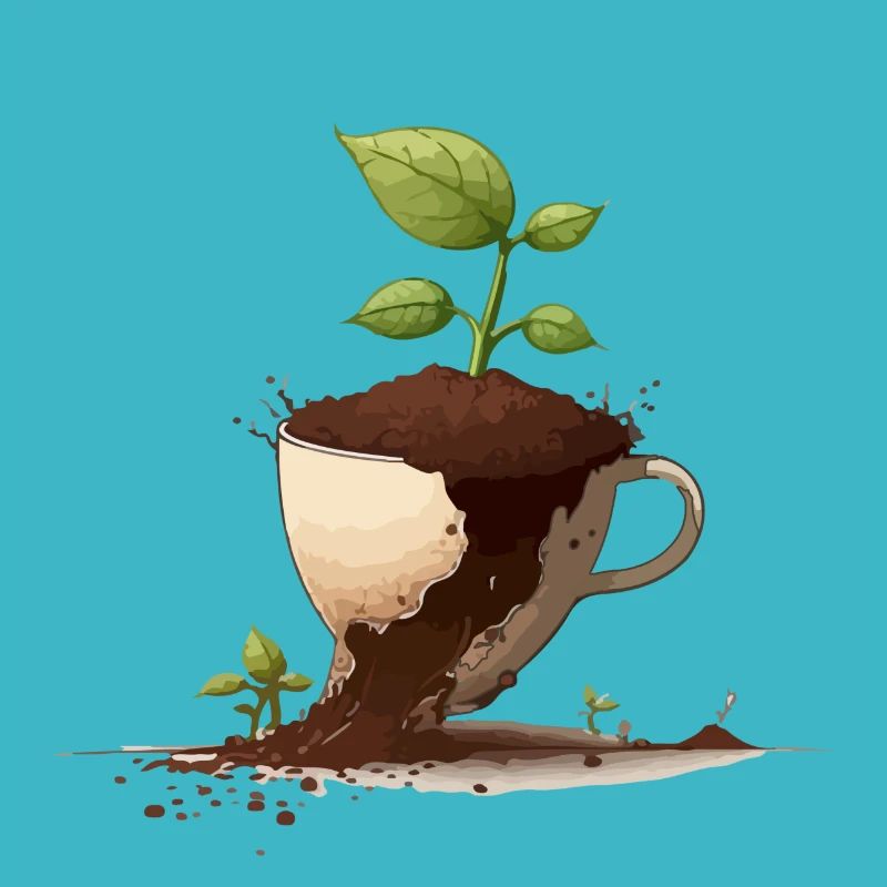 Der schlichte Becher