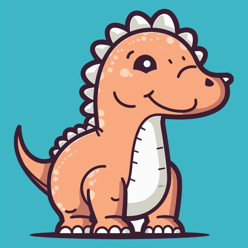 Netter kleiner Dinosaurier