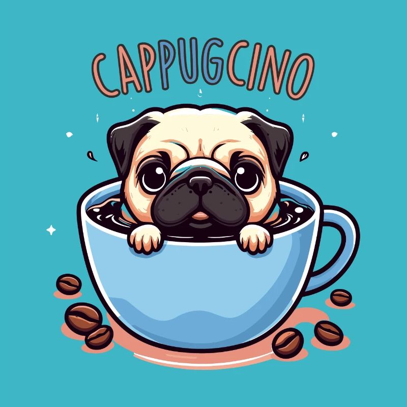 PUG CAPPUCCINO