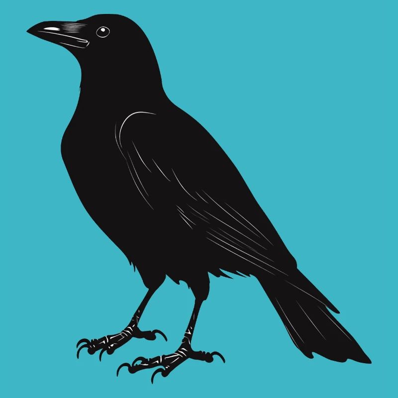 schwarzer Vogel