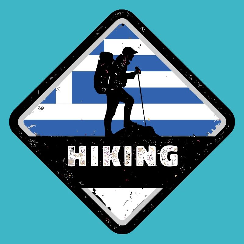 Drapeau de la Grèce Hellas Athènes Drapeau de la Grèce