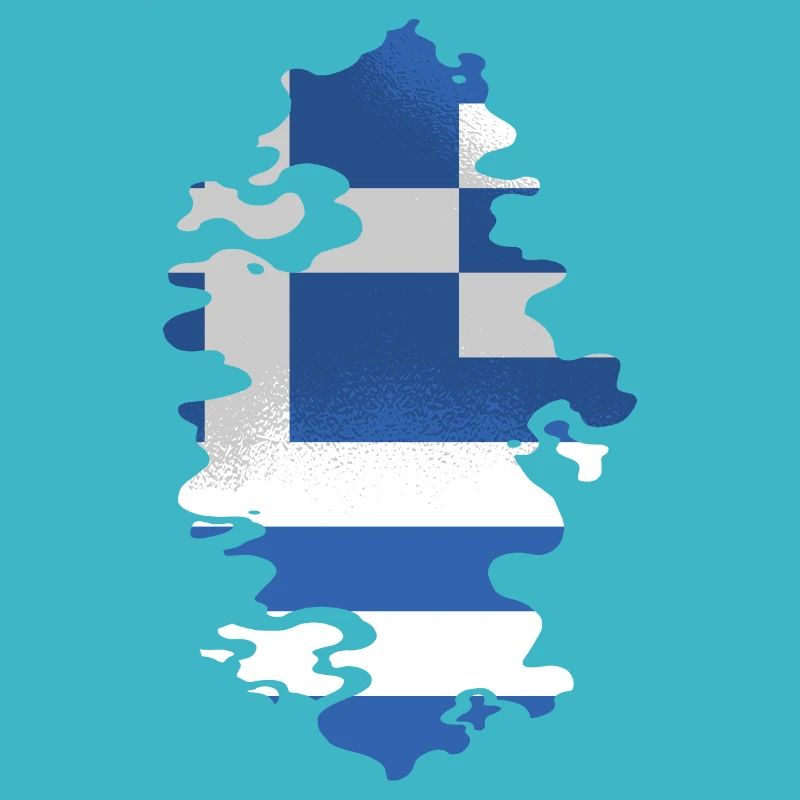 Grèce Drapeau Hellas Athènes Drapeau grec