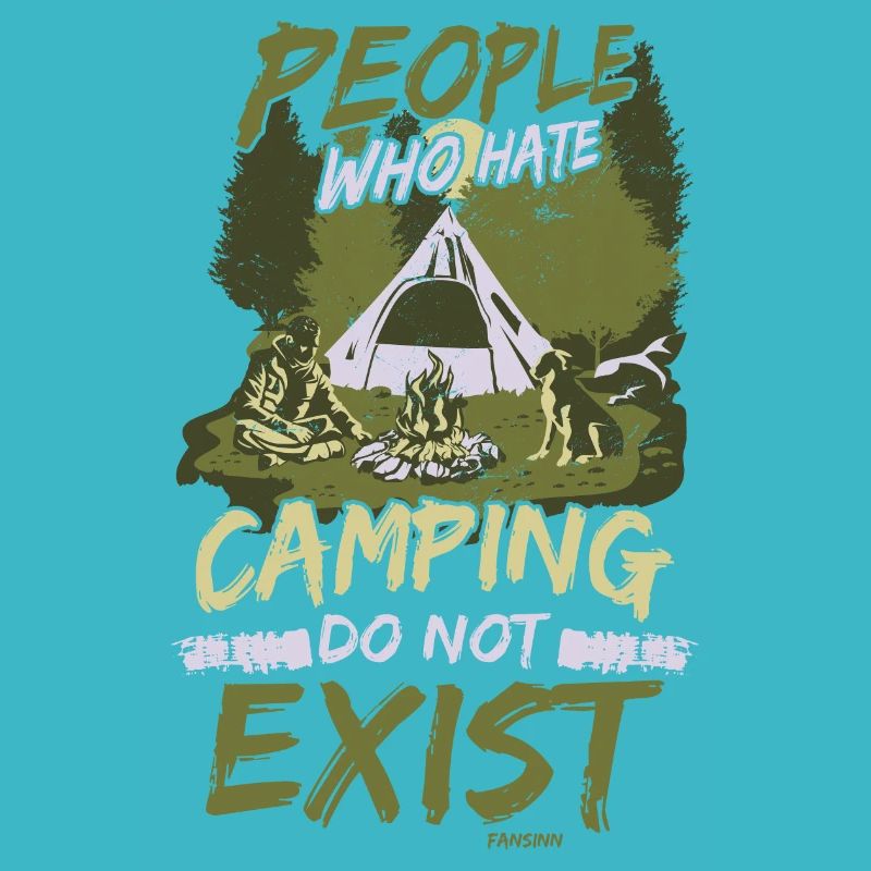Camping Campingplatz Urlaub Zelt Geschenk