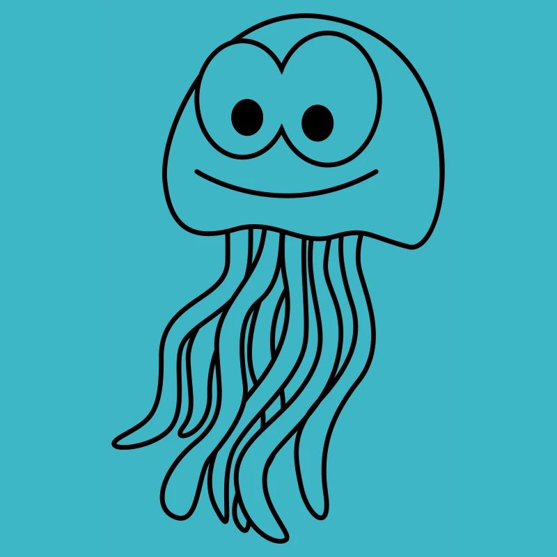 Jellyfish Comic Animal