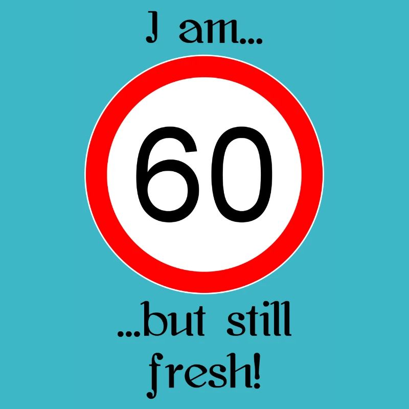 60 years but fresh script black