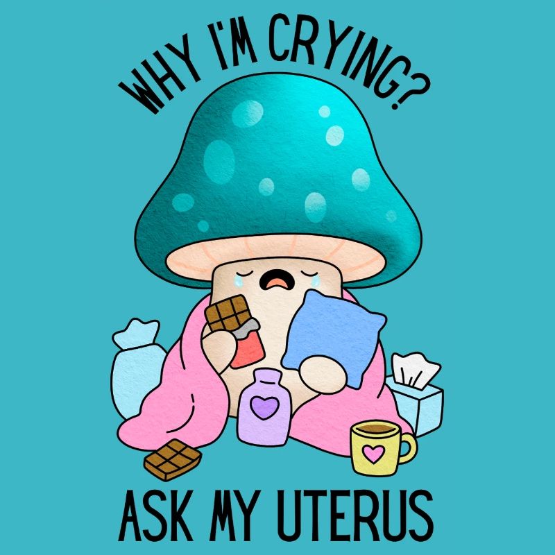 Lustiges Mädchen Problem Periode Kampf