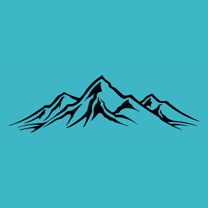 Mountains Outline