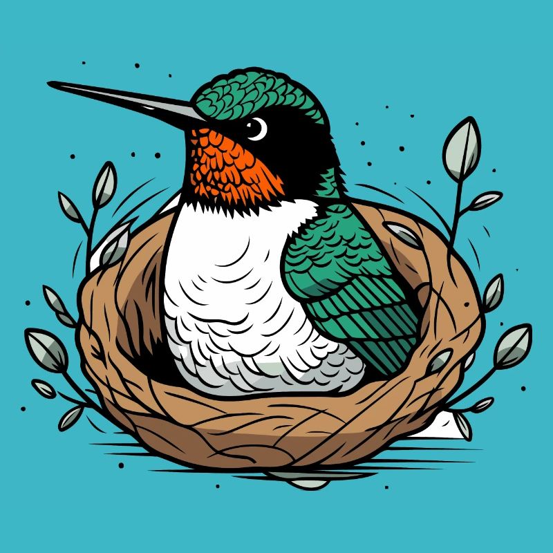 Eisvogel Nest