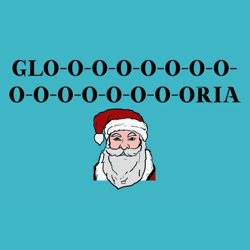 Weihnachtsmann Gloria In Exelcis Deo Geschenkidee