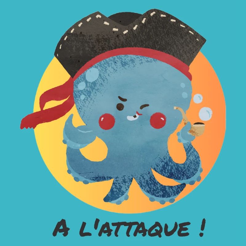 Pieuvre pirate, à l'attaque !