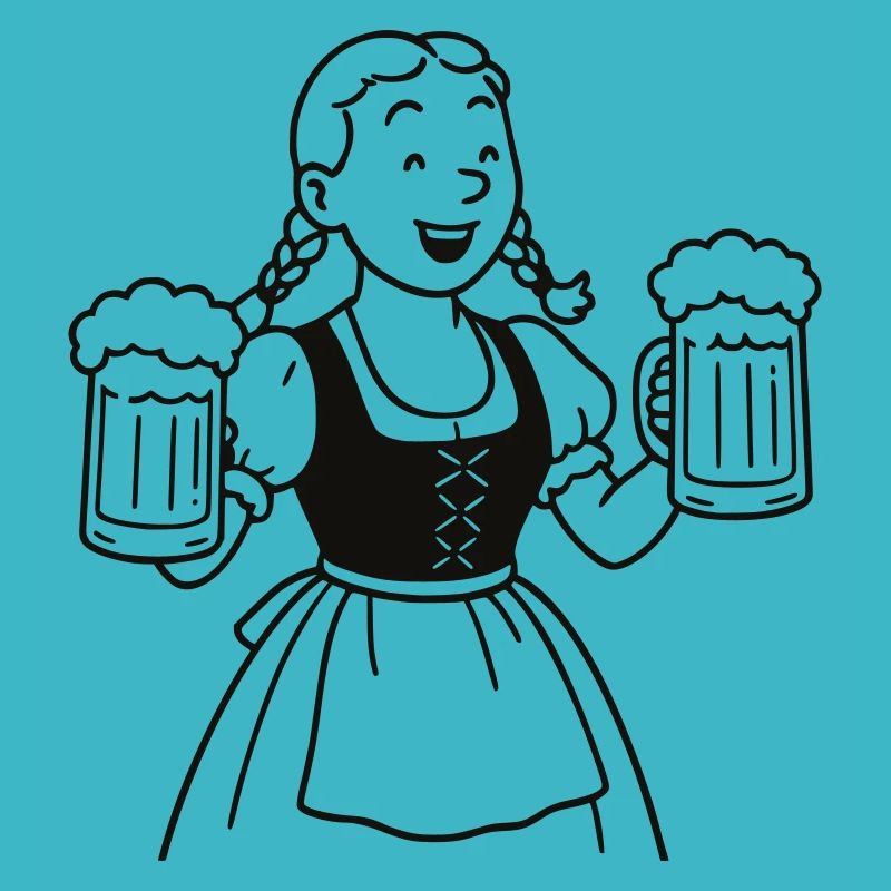 Bier mädchen