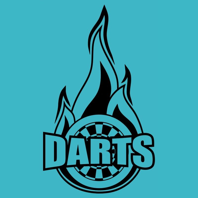 black darts burning fire target flame flames