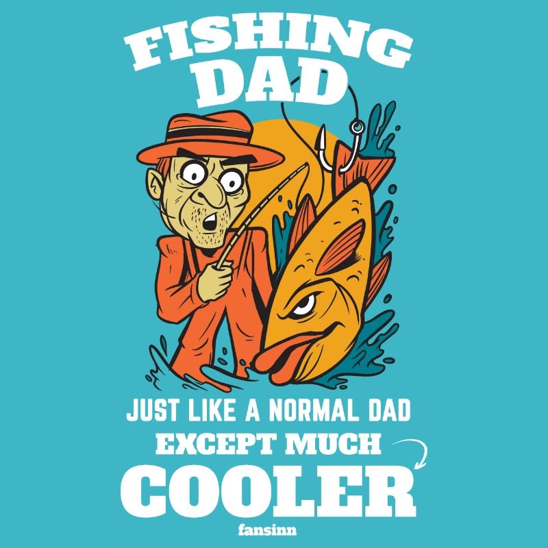 Papa pêcheur comme un papa normal