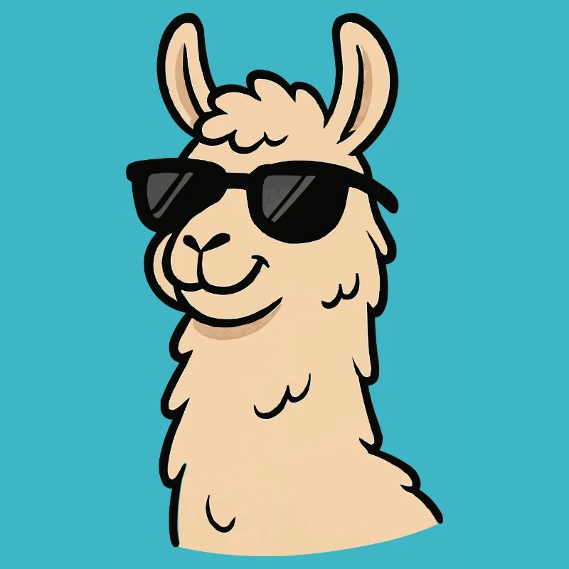lama cool comic