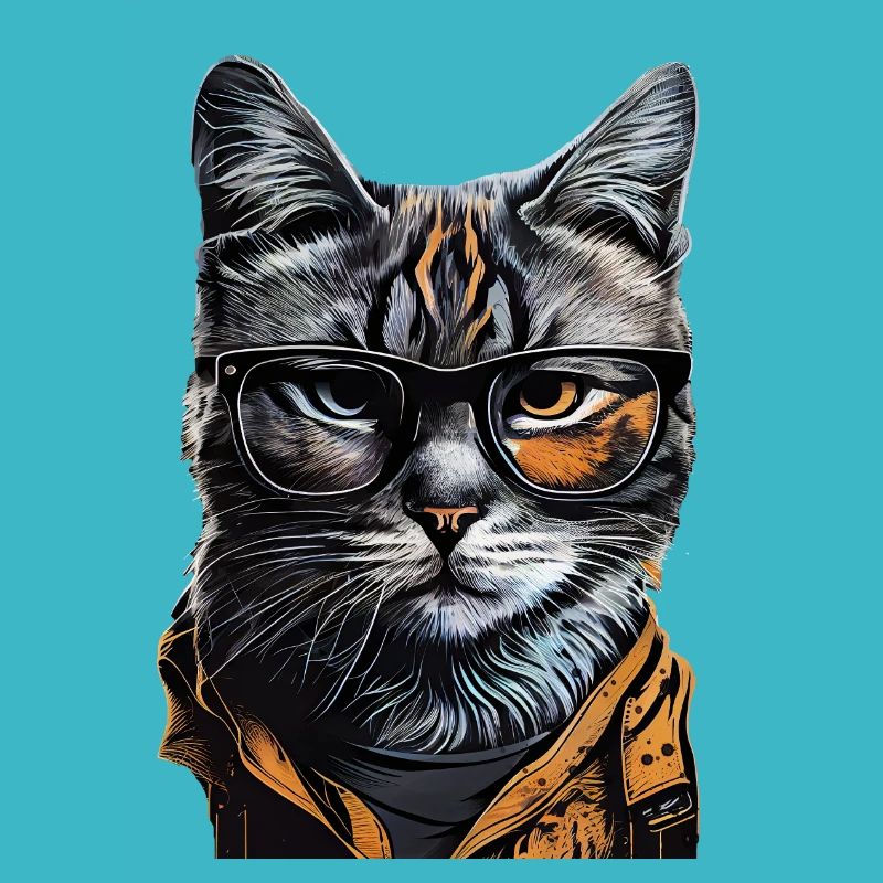 Chat hipster Otis