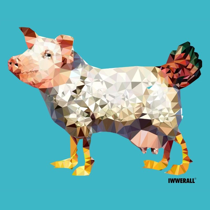 Egg-laying wool milk sow