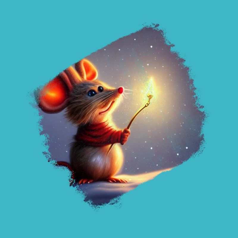 Weihnachten Maus