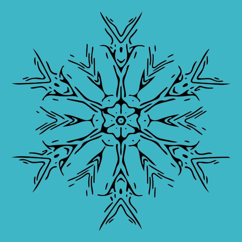 Mandala Lines Abstract Shape Pattern